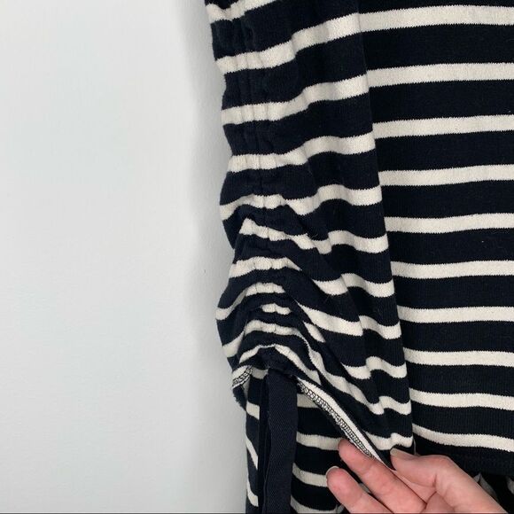 10 Crosby Derek Lam Black & White Striped Dress - Picture 5 of 8